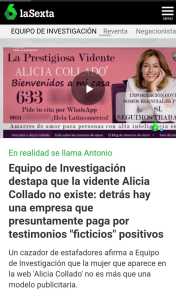 Estafa Alicia collado Estafa